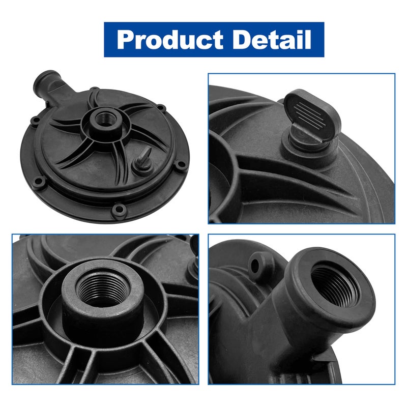 ShineUs R0536300 Replacement Volute Compatible with Polaris PB4-60 Booster Pump (Newest Version) Black - Image 3